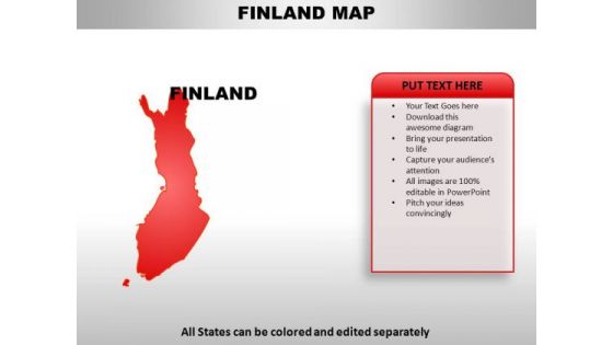 Finland PowerPoint Maps