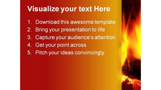 Fire Abstract PowerPoint Themes And PowerPoint Slides 0411