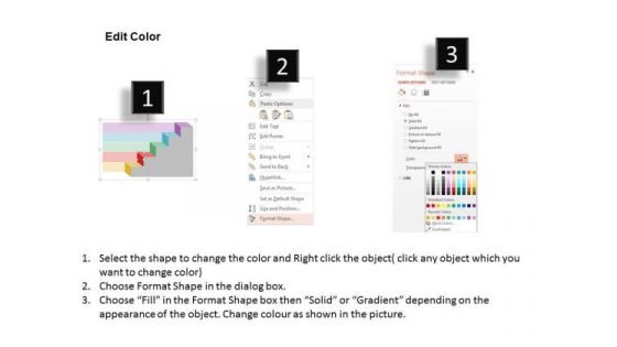 Five Steps For Selection And Evaluation PowerPoint Templates