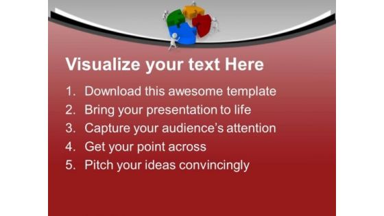 Fix All Business Problems With Strong Team PowerPoint Templates Ppt Backgrounds For Slides 0713
