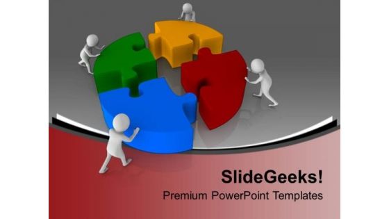 Fix All Business Problems With Strong Team PowerPoint Templates Ppt Backgrounds For Slides 0713