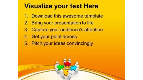 Fix All The Problems With Team Efforts PowerPoint Templates Ppt Backgrounds For Slides 0713