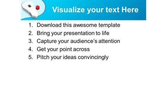 Fix Problem With Right Part Of Solution PowerPoint Templates Ppt Backgrounds For Slides 0513