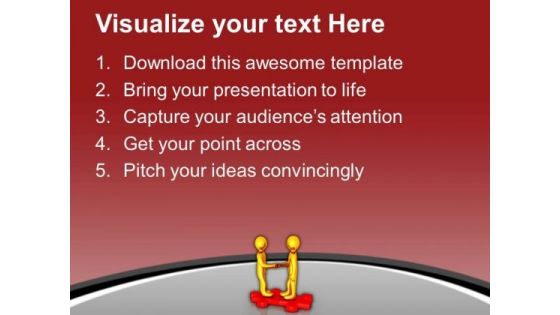 Fix Puzzle And Make A Relation PowerPoint Templates Ppt Backgrounds For Slides 0613