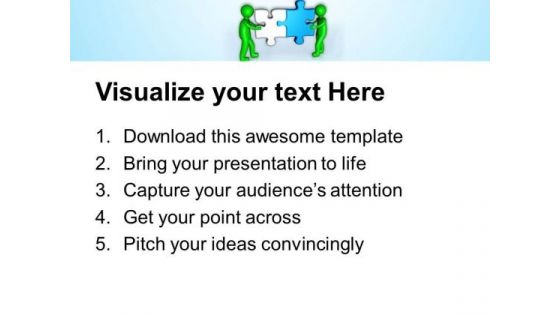 Fix The Problem With Right Part Of Solution PowerPoint Templates Ppt Backgrounds For Slides 0613