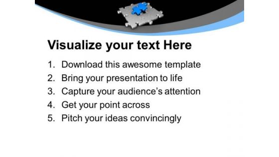 Fix The Problem With Right Solution PowerPoint Templates Ppt Backgrounds For Slides 0413