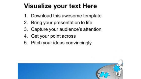 Fix The Problem With Right Solution PowerPoint Templates Ppt Backgrounds For Slides 0613