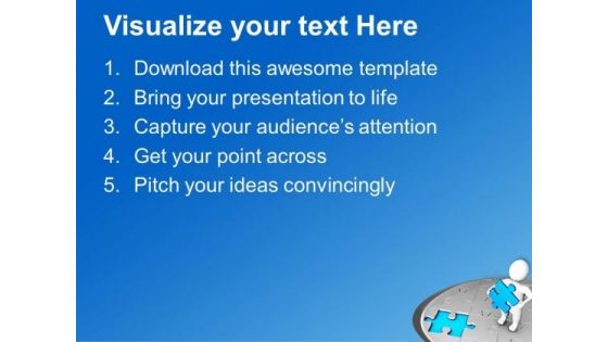 Fix The Problem With Right Solution PowerPoint Templates Ppt Backgrounds For Slides 0613