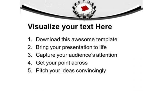 Fix The Problem With Team PowerPoint Templates Ppt Backgrounds For Slides 0613