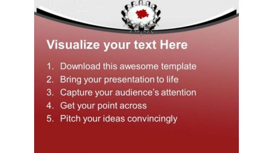Fix The Problem With Team PowerPoint Templates Ppt Backgrounds For Slides 0613