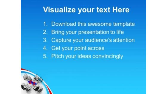 Fix The Problems In Business Meetings PowerPoint Templates Ppt Backgrounds For Slides 0613