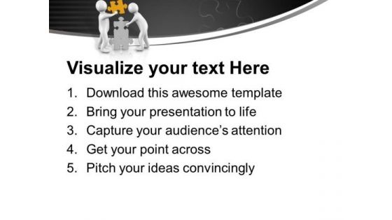 Fix The Trouble With Right Efforts PowerPoint Templates Ppt Backgrounds For Slides 0713