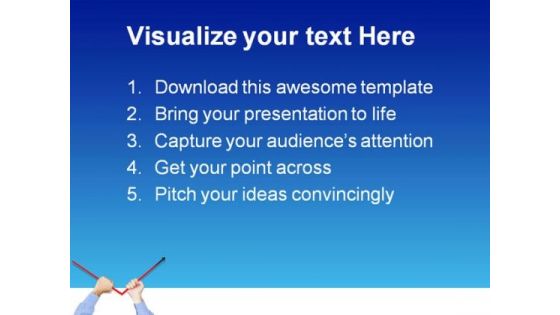 Fixing Negative Arrows Business PowerPoint Templates And PowerPoint Backgrounds 0611