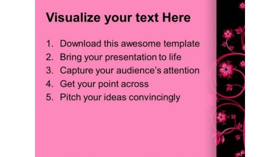 Floral01 Nature PowerPoint Templates And PowerPoint Themes 0512