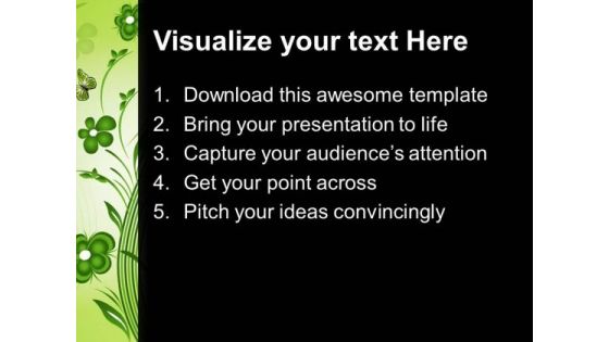 Floral Abstract PowerPoint Templates And PowerPoint Themes 0312