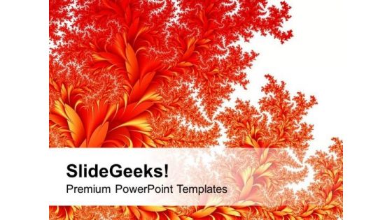Floral Background For Bright Color Theme PowerPoint Templates Ppt Backgrounds For Slides 0513