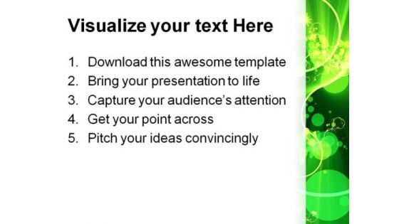Floral Grunge Abstract PowerPoint Themes And PowerPoint Slides 0611