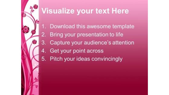 Floral Nature PowerPoint Templates And PowerPoint Themes 0412