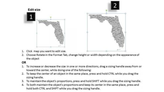 Florida PowerPoint Maps