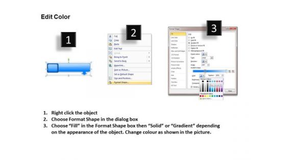 Flow Chart Demonstration Of Five Steps By Business Plan Template PowerPoint Slides