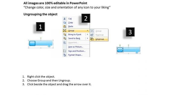 Flow Chart Demonstration Of Five Steps Gas Station Business Plan PowerPoint Templates