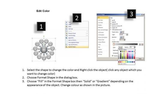 Flow Of Circular Boxes 11 Stages Ppt Relative Arrow Chart PowerPoint Templates