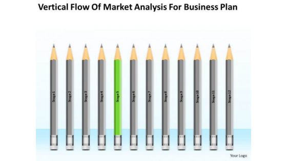 Flow Of Market Analysis For Business Plan Ppt Plans Free Templates PowerPoint