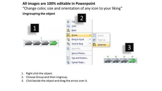 Flow Ppt Arrow Process 4 State Diagram Style 1 Communication Skills PowerPoint 5 Image
