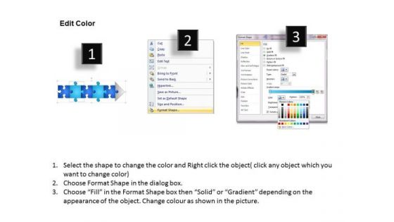 Flow Ppt Linear 5 Phase Diagram Style1 Time Management PowerPoint Design