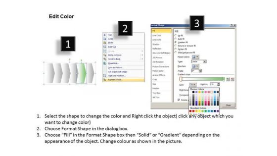 Flow Ppt Straight Demonstration Of 6 Power Point Stage Project Management PowerPoint Design