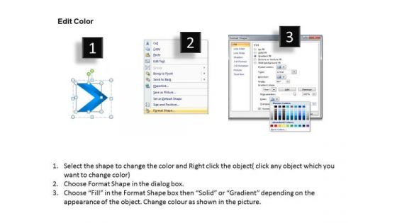 Flow Ppt Theme Linear Arrows 12 Phase Diagram Time Management PowerPoint 3 Image