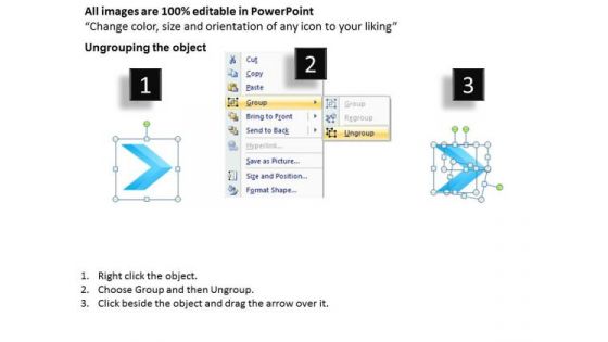 Flow Ppt Theme Linear Arrows 12 Phase Diagram Time Management PowerPoint 4 Image