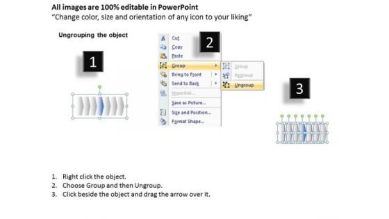 Flow Ppt Theme Parellel 415 PowerPoint Charts Of 7 Practice Macro Steps Image