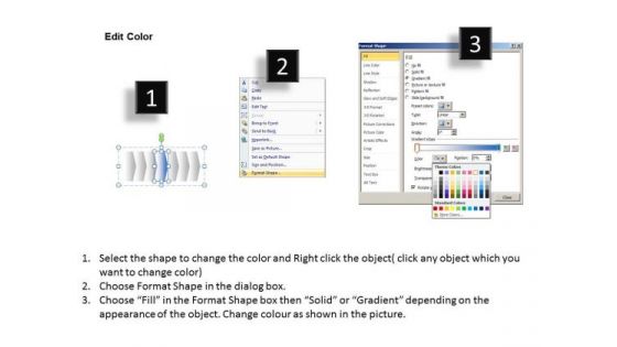 Flow Ppt Theme Parellel 415 PowerPoint Charts Of 7 Practice Macro Steps Image