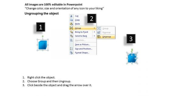Flowchart Cubes PowerPoint Slides And Ppt Diagram Templates