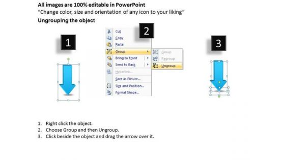 Flowchart Parallel Process Arrow 6 Stages In Marketing PowerPoint Templates