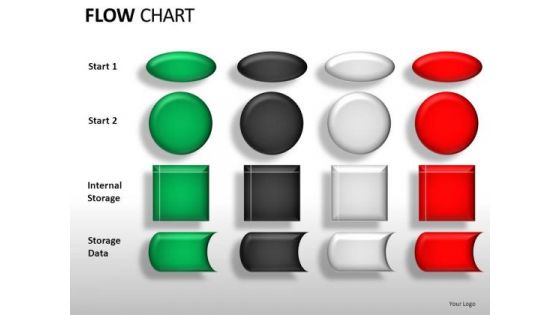 Flowchart Process Symbols For PowerPoint