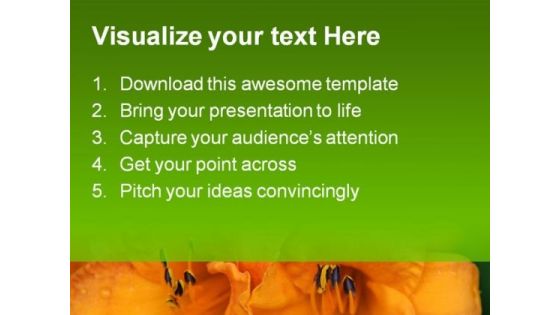 Flower Beauty PowerPoint Templates And PowerPoint Backgrounds 0311