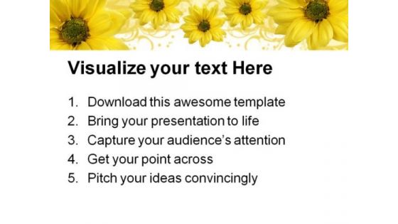 Flowers Background Nature PowerPoint Templates And PowerPoint Backgrounds 0711