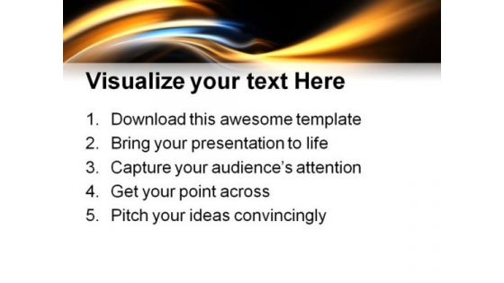 Flowing Swoosh Abstract PowerPoint Themes And PowerPoint Slides 0511
