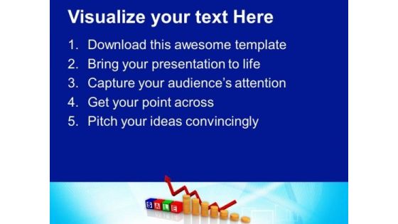 Fluctuation In Sales And Finance PowerPoint Templates Ppt Backgrounds For Slides 0513