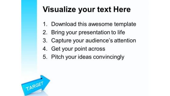 Focus On Target PowerPoint Templates And PowerPoint Themes 0912