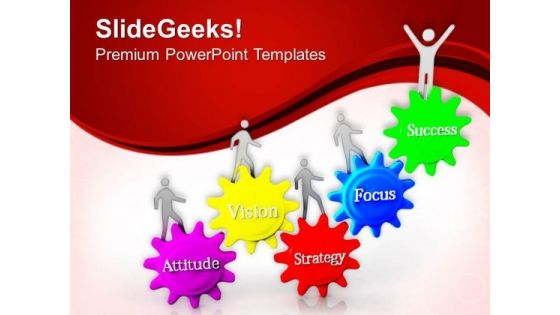 Focus On Vision To Get Success PowerPoint Templates Ppt Backgrounds For Slides 0713