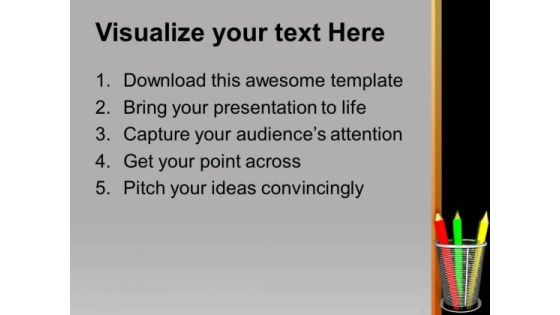 Focus On Writing Skills PowerPoint Templates Ppt Backgrounds For Slides 0513