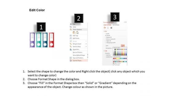 Folders For Book Keeping And Accounting PowerPoint Templates