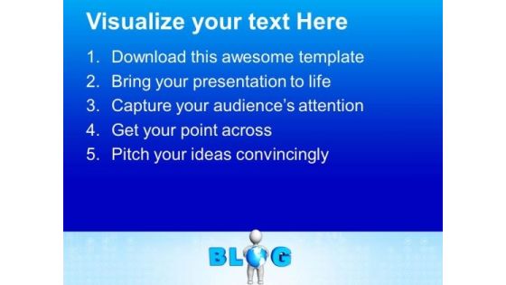 Follow And Create Blog Social PowerPoint Templates Ppt Backgrounds For Slides 0413