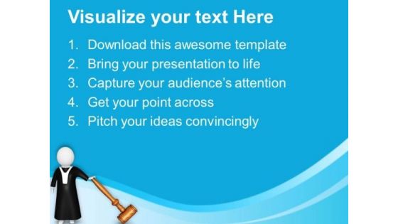 Follow The Law And Order PowerPoint Templates Ppt Backgrounds For Slides 0813