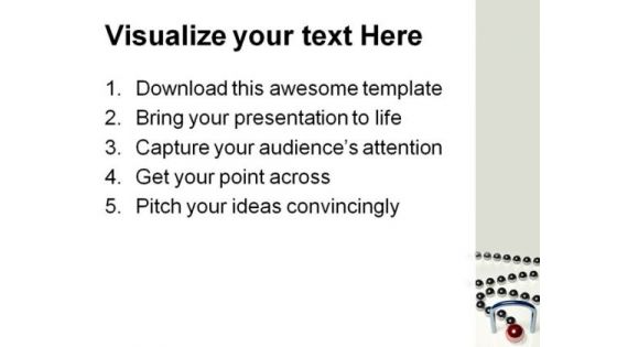 Follow The Leader Leadership PowerPoint Themes And PowerPoint Slides 0711