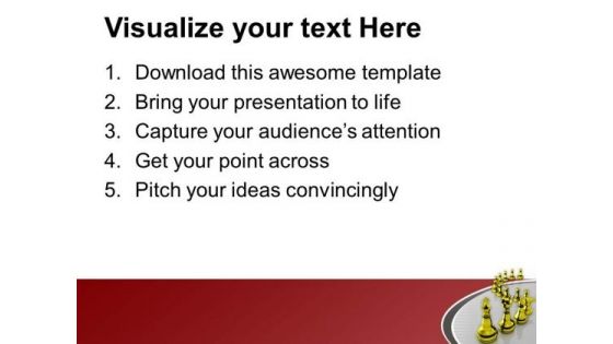 Follow The Line Of Success PowerPoint Templates Ppt Backgrounds For Slides 0713