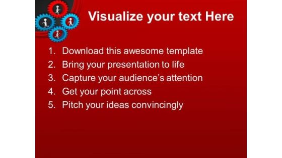 Follow The Process For Improvement PowerPoint Templates Ppt Backgrounds For Slides 0713
